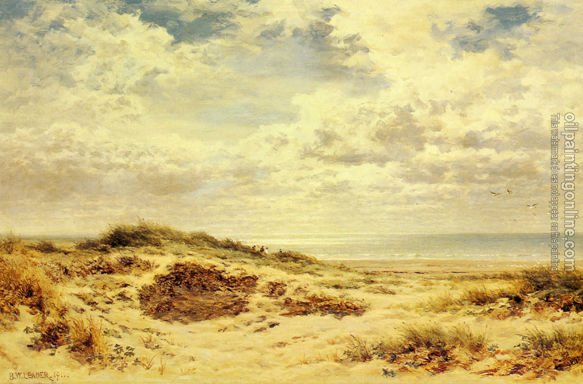 Leader, Benjamin Williams - Morning on the Sussex Coast